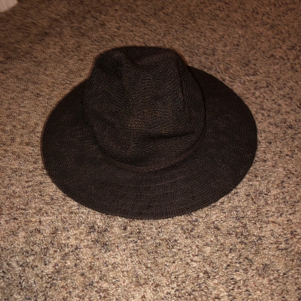 Brown boho hat